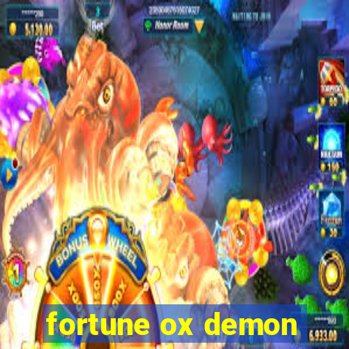 fortune ox demon